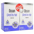 Orzax Ocean 1000 mg Çörek Otu Yağı 60 Kapsül - Soğuk Sıkım Takviye Edici Gıda