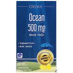 Orzax Ocean 500 Mg Saf Balık Yağı - Limon