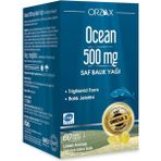 Orzax Ocean 500MG 60 Kapsül Limon Aromalı Saf Balık Yağı Trigliserid Form İçerir