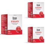 Orzax Ocean Astaksantin Doğal Antioksidan 30 Kapsül x 3 Adet Cam Şişe İçinde Vitamin ve Mineral İçerir