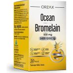 Orzax Ocean Bromelain İçeren Kapsül Takviye Edici Gıda