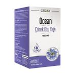 Orzax Ocean Çörek Otu Yağı 60 Kapsül Amber Renkli Cam Şişelerde Sunulmuştur Türkiye Menşeli - --