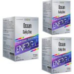 Orzax Ocean Daily One Energy Multivitamin 30 Tablet Ginseng ve Koenzim Q10 İçeren Takviye Edici Gıda