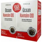 Orzax Ocean Koenzim Q10 100 mg 30 + 30 Kapsül Yetişkinler İçin Vitamin ve Mineral Takviyesi