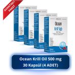 Orzax Ocean Krill Oil 500 Mg 30 Kapsül (4 Adet) - Aromasız