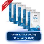 Orzax Ocean Krill Oil 500 Mg 30 Kapsül (5 Adet) - Aromasız
