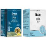 Orzax Ocean Plus 1200 Mg 50 Kapsül + Ocean Iodine Damla 30 ml (2'li Paket) - Limon