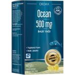 Orzax Ocean Plus 500 Mg Balık Yağı 60 Kapsül - Limon Aromalı