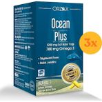 Orzax Ocean Plus Omega 3 Balık Yağı 1200 mg 50 Kapsül - 3 Adet (Toplam 150 Kapsül)