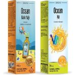 Orzax Ocean Portakallı Balık Yağı 150 ml + Ocean Vm 150 ml 2'li
