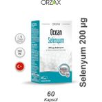 Orzax Ocean Selenyum 200 Μg Takviye Edici Gıda 60 Tablet - Aromasız