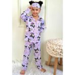 Örzi Kids Kız Çocuk Pijama Takımı - Lila
