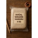 O&S Oyun ve Sanat Eğlen-Üret Seramik Hamuru 4000 gram - 4 kg kil çamuru