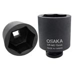 OSAKA 1" Altı Köşe Havalı Derin Lokma 75 mm
