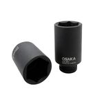 OSAKA 1/2 Altı Köşe Havalı Derin Lokma 30 mm