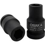 Osaka 1/2 Altı Köşe Havalı Lokma 10 mm - Renkli
