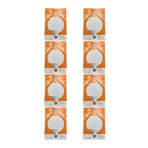 Osaka 15W (100W) 6500K Beyaz Işık E27 G95 LED Ampul, 8 Adet