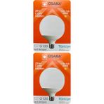 Osaka (2 Adet) 20W (120W) 3000K (Sarı Işık) E27 Duylu (Kalın Duy) Glop LED Ampul