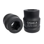Osaka 23 mm Altı Köşe Havalı Derin Lokma