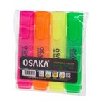 Osaka 4 Renk Fosforlu Kalem Canli Renkler