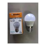 Osaka 5 Adet Osaka 6W=50W=540 Lümen E 27 Top Ampül 6500K Beyaz 45Mmx75mm