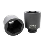Osaka 60 mm Altı Köşe Havalı Derin Lokma