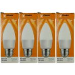 Osaka 6W (50W) 3000K (Sarı Işık) E27 Duylu LED Ampul (4 Adet) - 40 - 50 W