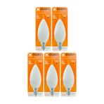 Osaka 6W (50W) Günışığı (4000K) E14 Duylu Led Mum Ampul, 5 Adet