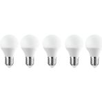 Osaka 6W Dekoratif LED Top Ampul Buji 5'li Paket Beyaz Işık E27 Duylu Küçük Ampul Kalın Duy