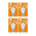 Osaka 7W (50W) Beyaz Işık E27 Duylu Led Ampul, 4 Adet