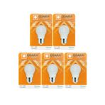 Osaka 7W (50W) Beyaz Işık E27 Duylu Led Ampul, 5 Adet