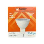 Osaka 7W (50W) Sarı Işık (3000K) G4 Duylu Led Çanak Ampul