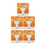 Osaka 9W (70W) Beyaz Işık (6500K) GU10 Led Çanak Ampul, 5 Adet