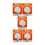 Osaka LED Ampul, 20W (120W), 3000K Sarı Işık, E27 Duy, G125 Glop, 5 Adet