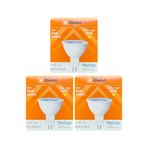Osaka LED Çanak Ampul, 5W (40W), Sarı Işık 3000K, MR16 G4 Duylu, 3 Adet