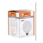 Osaka Light 15w=100w Eşdeğer E27 Duylu 3000k Gün Işığı (SARI IŞIK) G95 1100 Lümen Led Glop Ampul