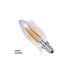 Osaka Light 4w = 40w Eşdeğer 2700 Kelvin Sarı Işık E14 Duylu 435 Lümen F Enerji Led Flemanlı Şeffaf Buji Ampul