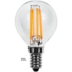 Osaka Light 4w = 40w Eşdeğer 6500 Kelvin Beyaz ışık E14 Duylu G45 Flamanlı Şeffaf Top Led Ampul 460 Lm E Enerji