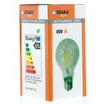 Osaka Light 8w-75watt Led Flamanlı A-60 Ampül E27 Günışığı - Beyaz