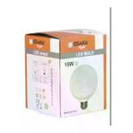 Osaka Light Led 016 15W = 100W Eşdeğer 6500 Kelvin Beyaz Işık G95 1100 Lümen E Enerji Tüketimi Led Glop Ampul