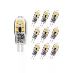 Osaka Light LED 138 10 LU 10'lu Paket 3W = 25W 6500K Beyaz Işık (Dikkat 220 Volt İle Çalışır) G4 İğne Bacak Led Kapsul Ampul