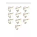 Osaka Light PRO 902 10 LU 10'lu Paket 9W =70W Eşdeğer 6500K Beyaz Işık Gu10 Duylu Led Çanak Spot Ampul 810 Lümen