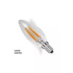 Osaka Light TYC00289985610 4W = 40W Eşdeğer 2700 Kelvin Sarı Işık E14 Duylu 435 Lümen F Enerji Led Flemanlı Şeffaf Buji Ampul