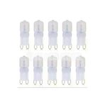Osaka Light TYC00743014997 10'lu Paket 3W Buzlu G9 Duylu 3000 Kelvin Gün Işığı (Sari Işik) 200 Lümen Led Kapsul Ampul