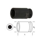 Osaka LN1210 1/2 inç 6 Köşe 10 mm Havalı Lokma Anahtar