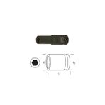 Osaka LN1224D 1/2 inç 6 Köşe 24 mm Havalı Uzun Lokma Anahtar