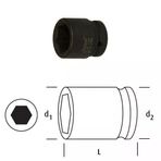 Osaka Ln12ı3/8 Inch Lokma 1/2" 3/8