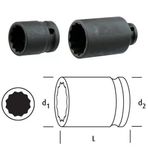 Osaka Ln12yd26 Yıldız Uzun Lokma 1/2" 26 Mm
