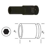 Osaka Ln14d09 Uzun Lokma 1/4" 9 Mm