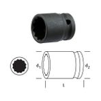 Osaka Ln38y06 Yıldız Lokma 3/8" 6 Mm